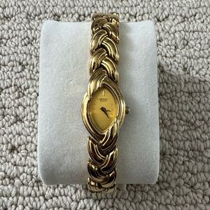 Vintage Seiko Quartz Braided Watch